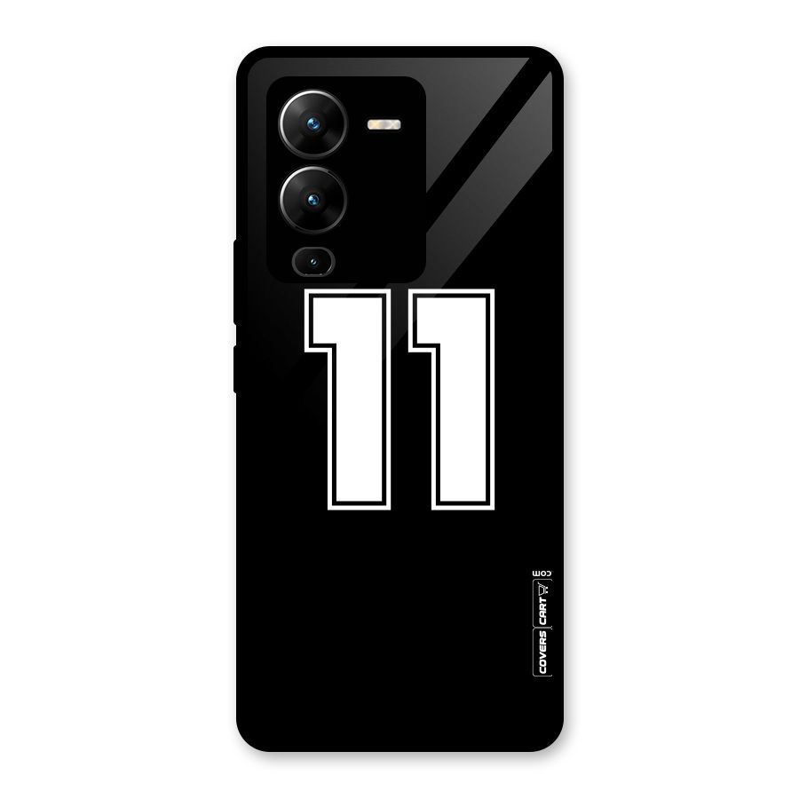 Number 11 Glass Back Case for Vivo V25 Pro