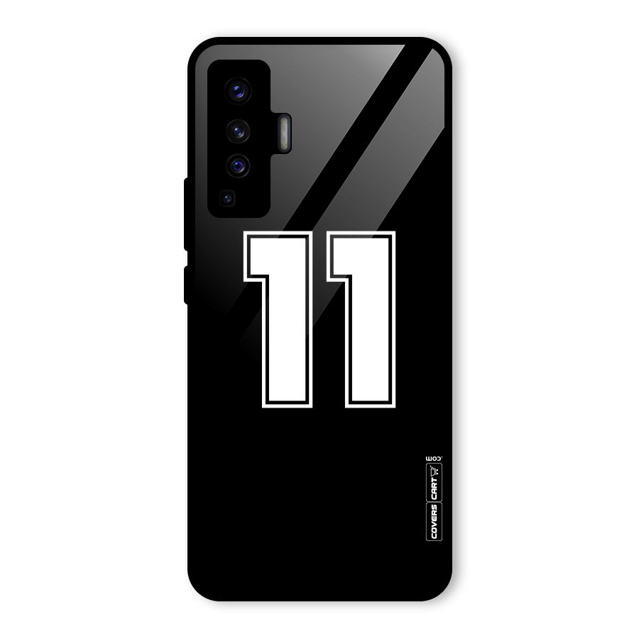 Number 11 Glass Back Case for Vivo X50
