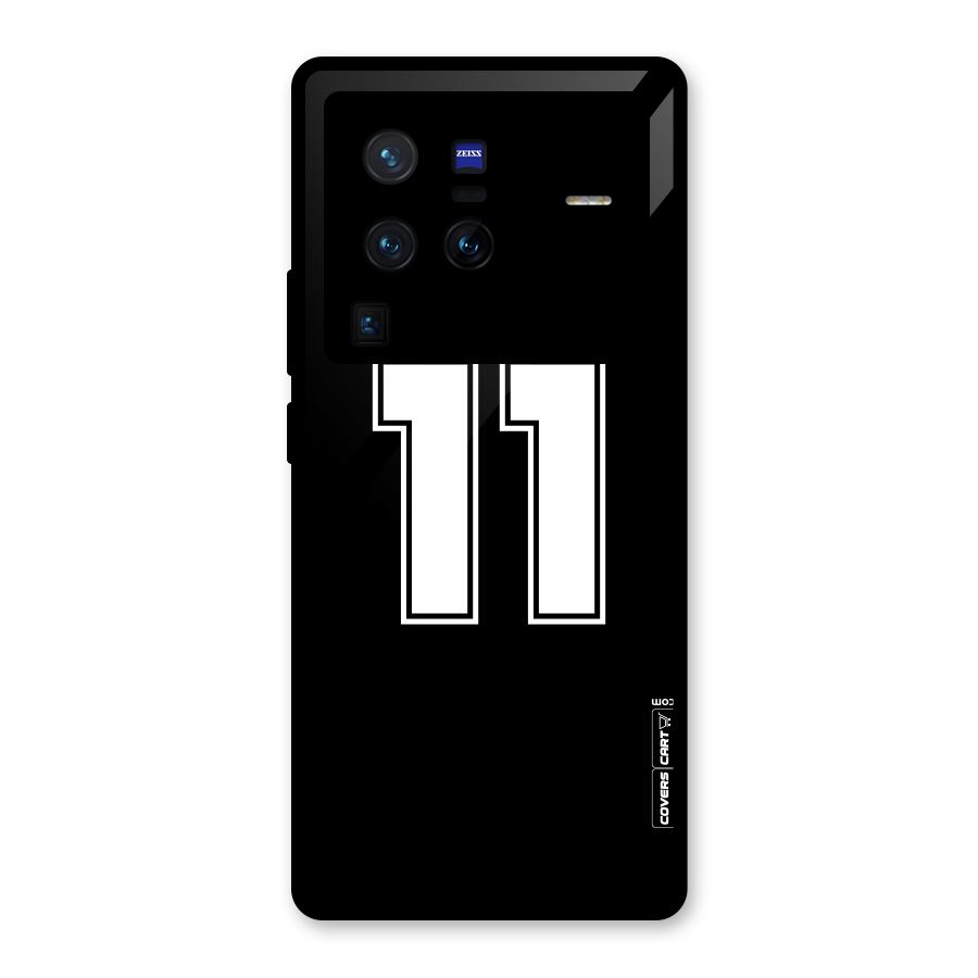 Number 11 Glass Back Case for Vivo X80 Pro