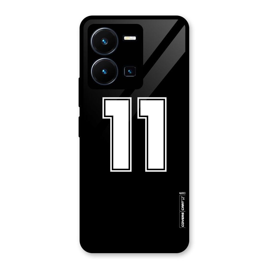 Number 11 Glass Back Case for Vivo Y35