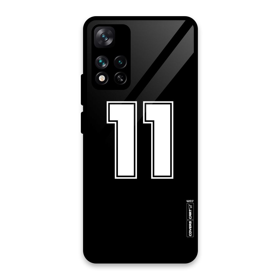 Number 11 Glass Back Case for Xiaomi 11i 5G