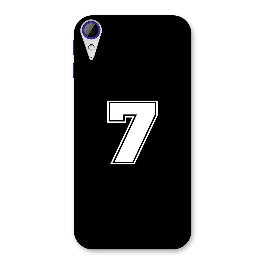 Number 7 Back Case for Desire 830