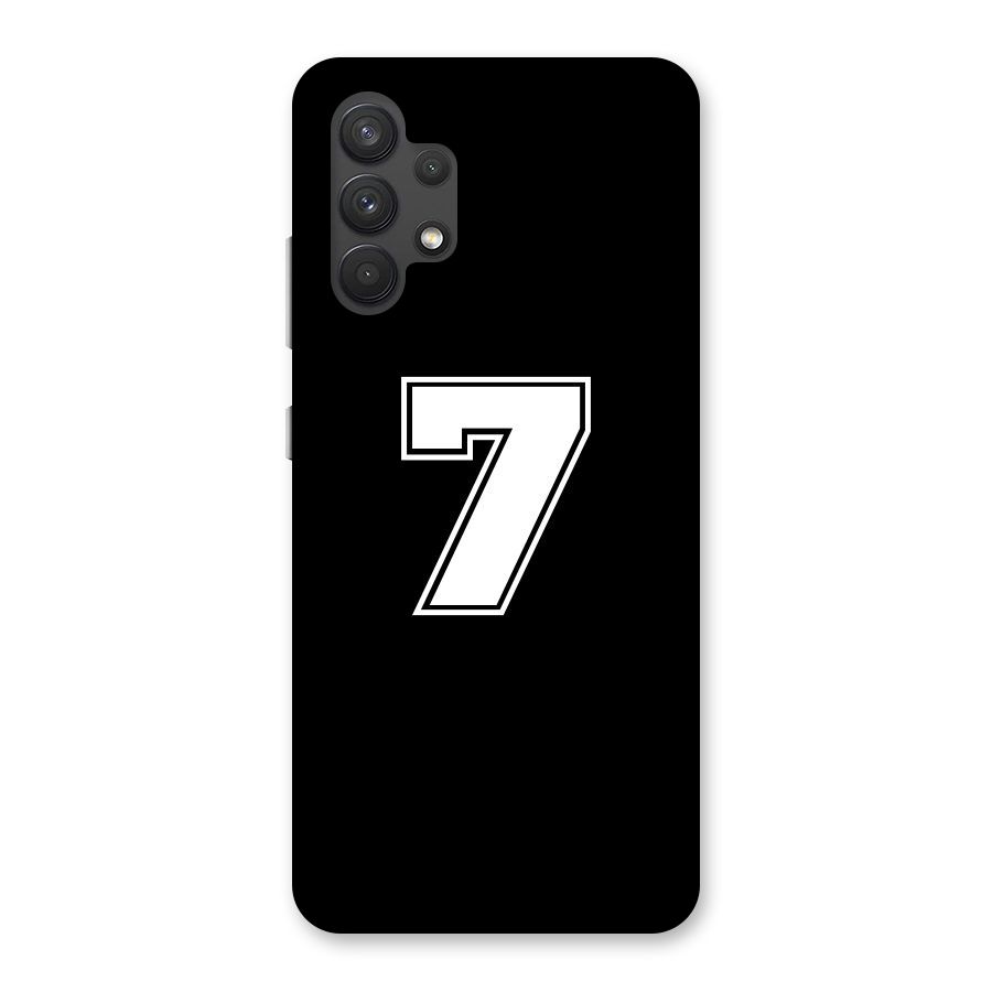Number 7 Back Case for Galaxy A32
