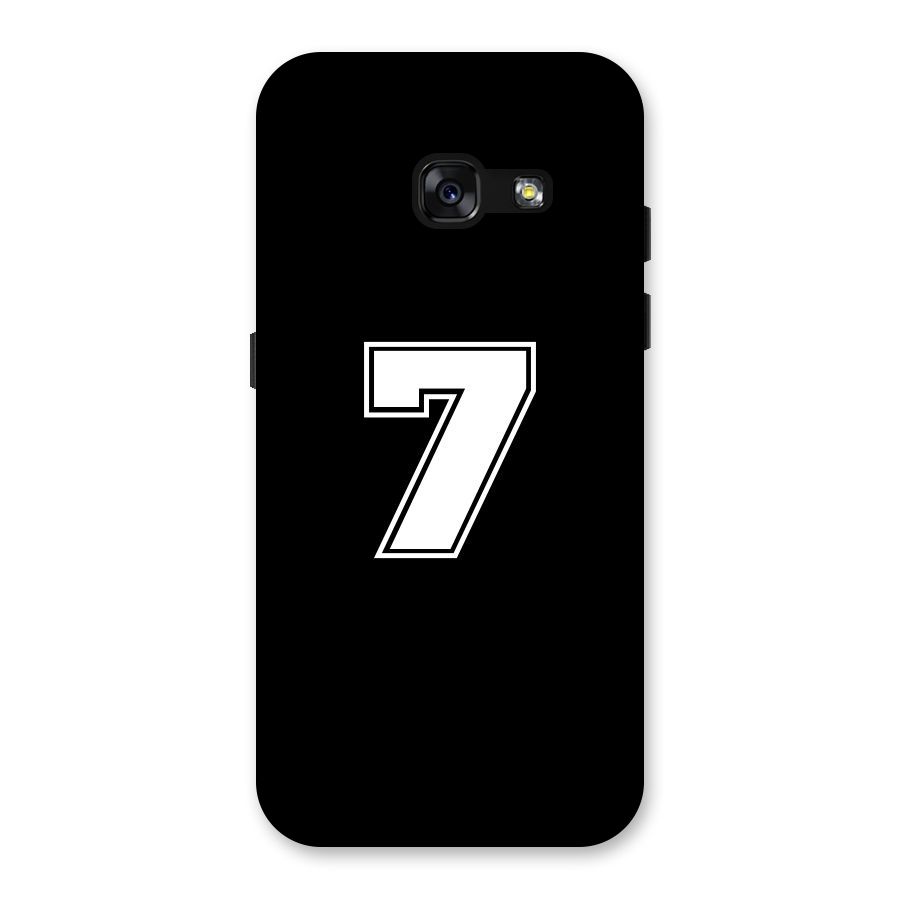 Number 7 Back Case for Galaxy A3 (2017)