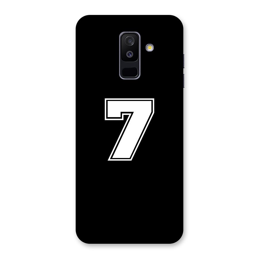Number 7 Back Case for Galaxy A6 Plus