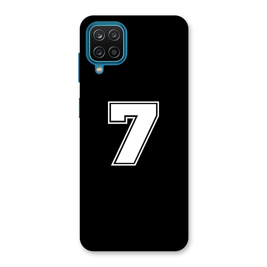 Number 7 Back Case for Galaxy F12