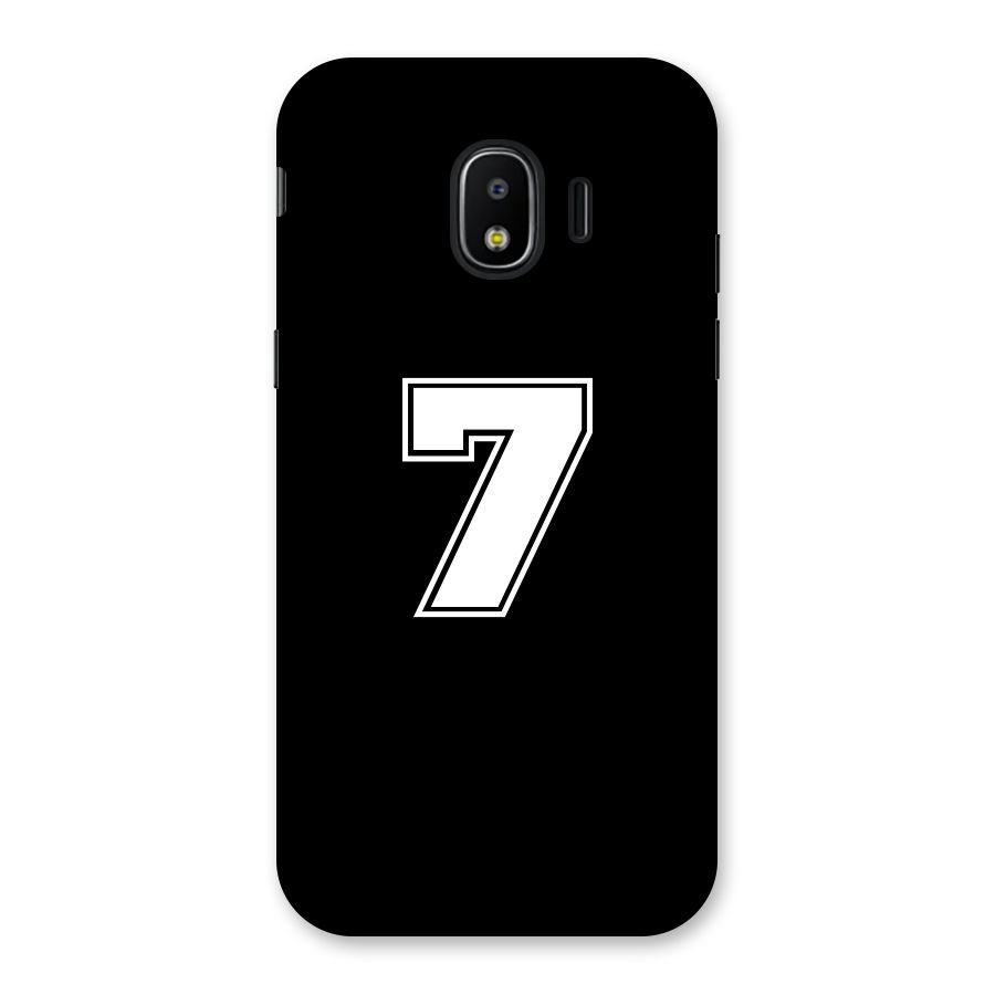 Number 7 Back Case for Galaxy J2 Pro 2018