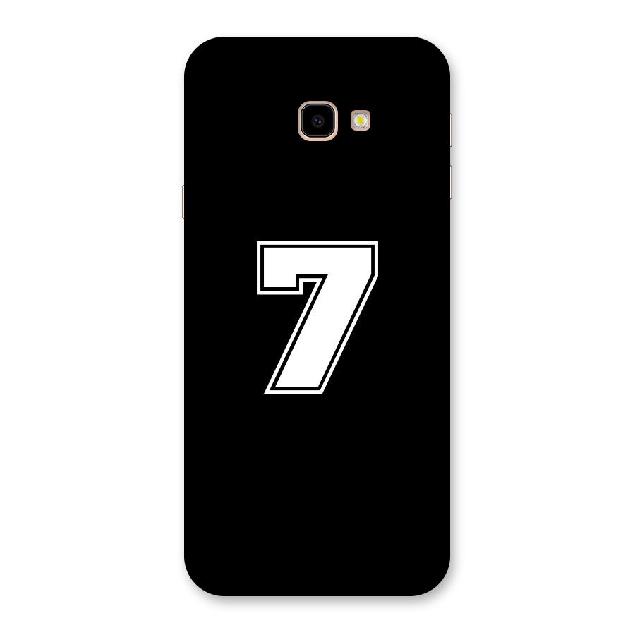 Number 7 Back Case for Galaxy J4 Plus