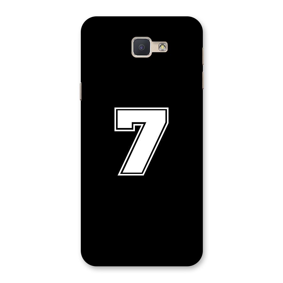 Number 7 Back Case for Galaxy J5 Prime