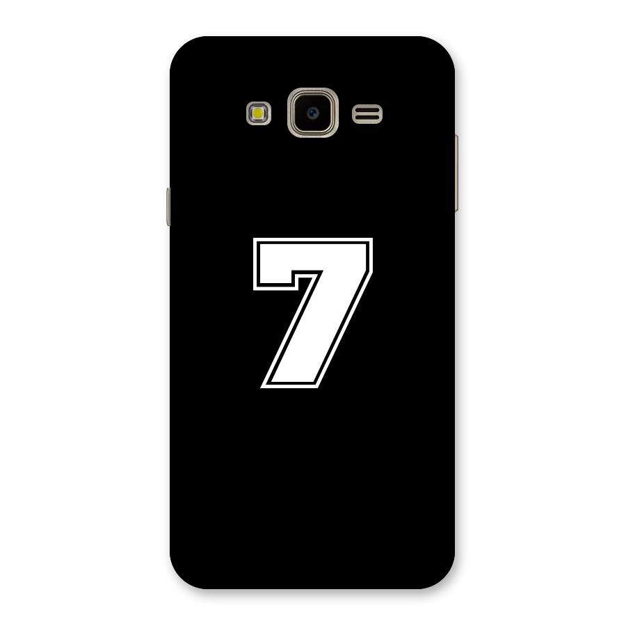Number 7 Back Case for Galaxy J7 Nxt