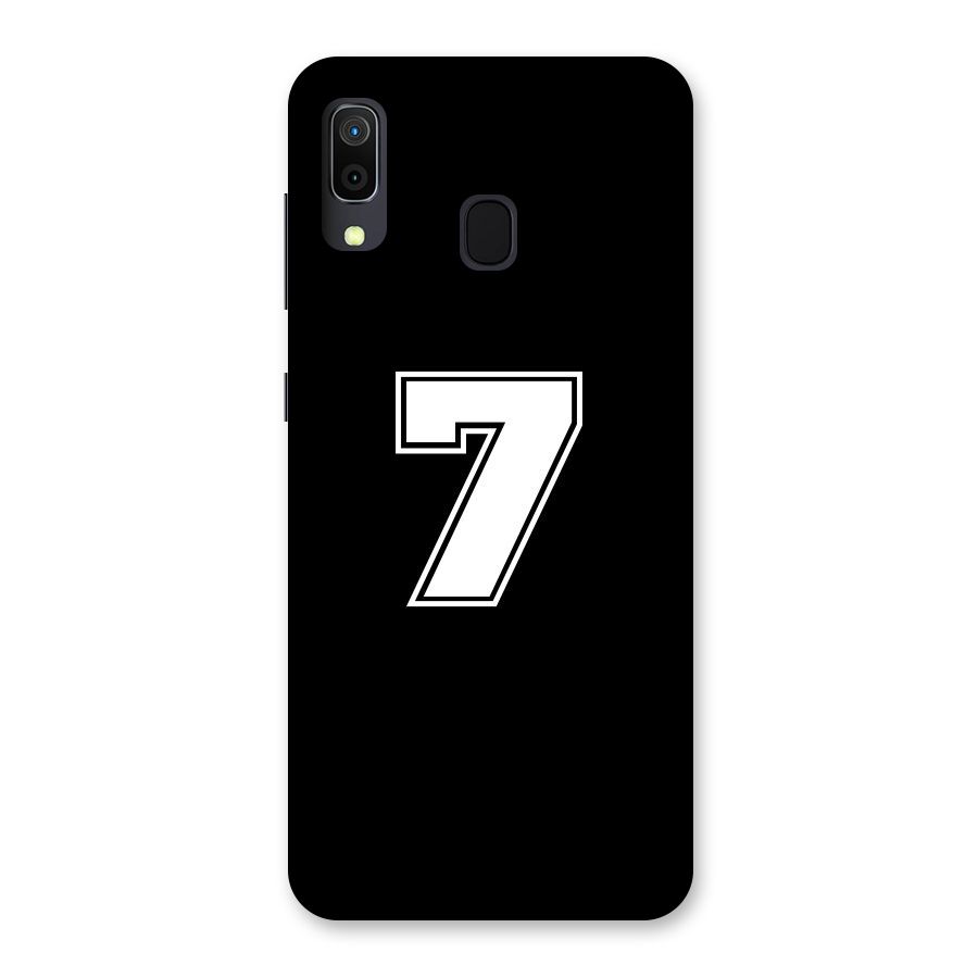 Number 7 Back Case for Galaxy M10s