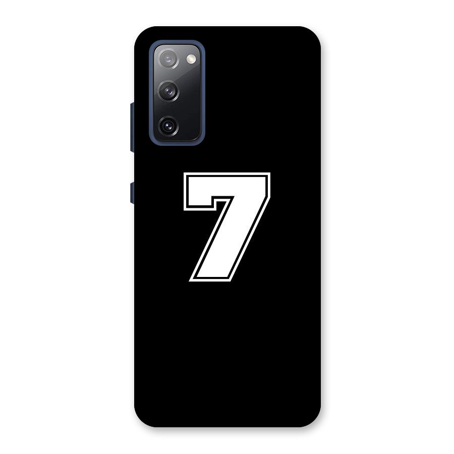 Number 7 Back Case for Galaxy S20 FE