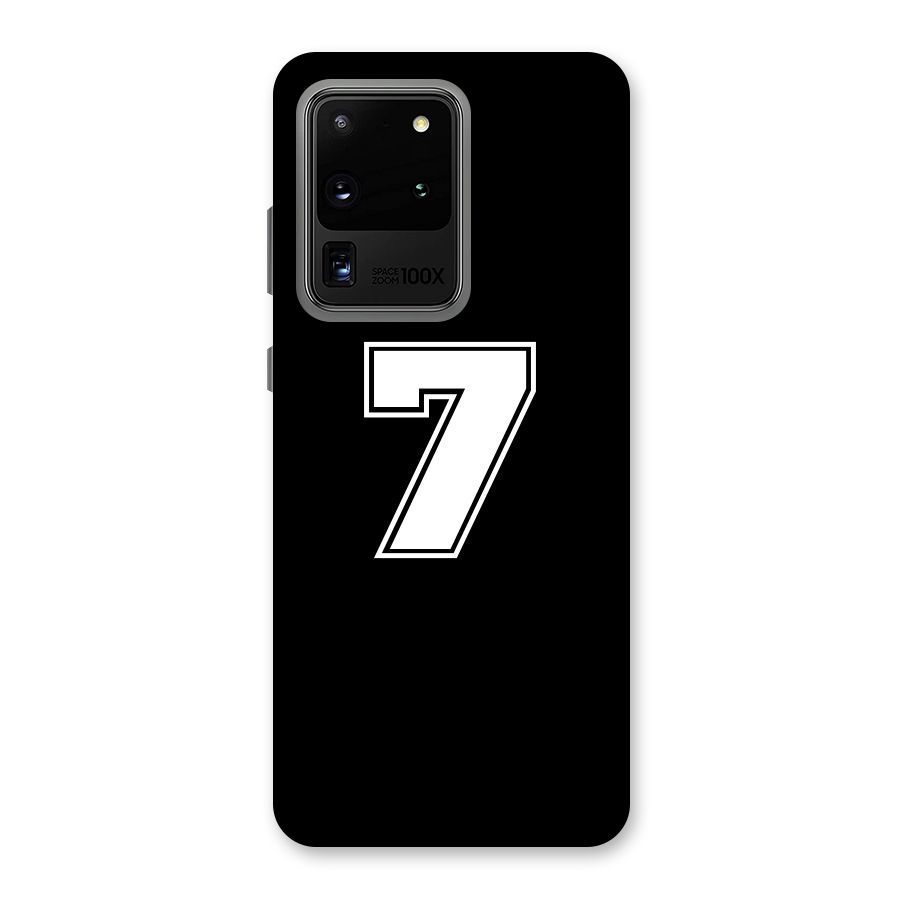Number 7 Back Case for Galaxy S20 Ultra