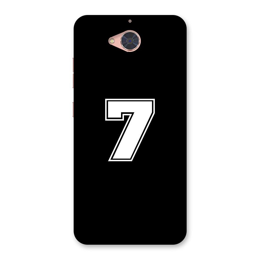 Number 7 Back Case for Gionee S6 Pro