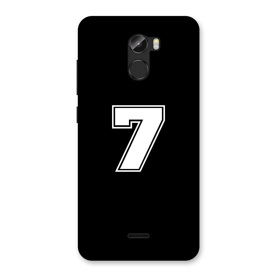 Number 7 Back Case for Gionee X1