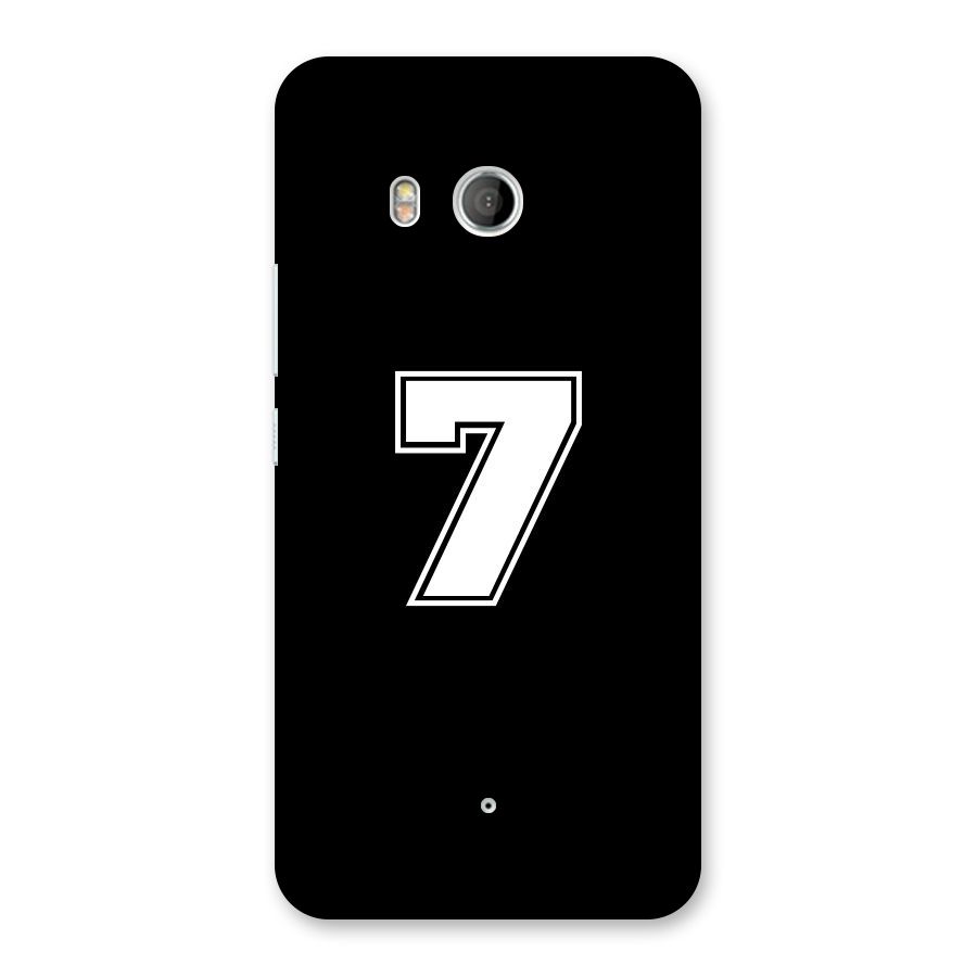 Number 7 Back Case for HTC U11