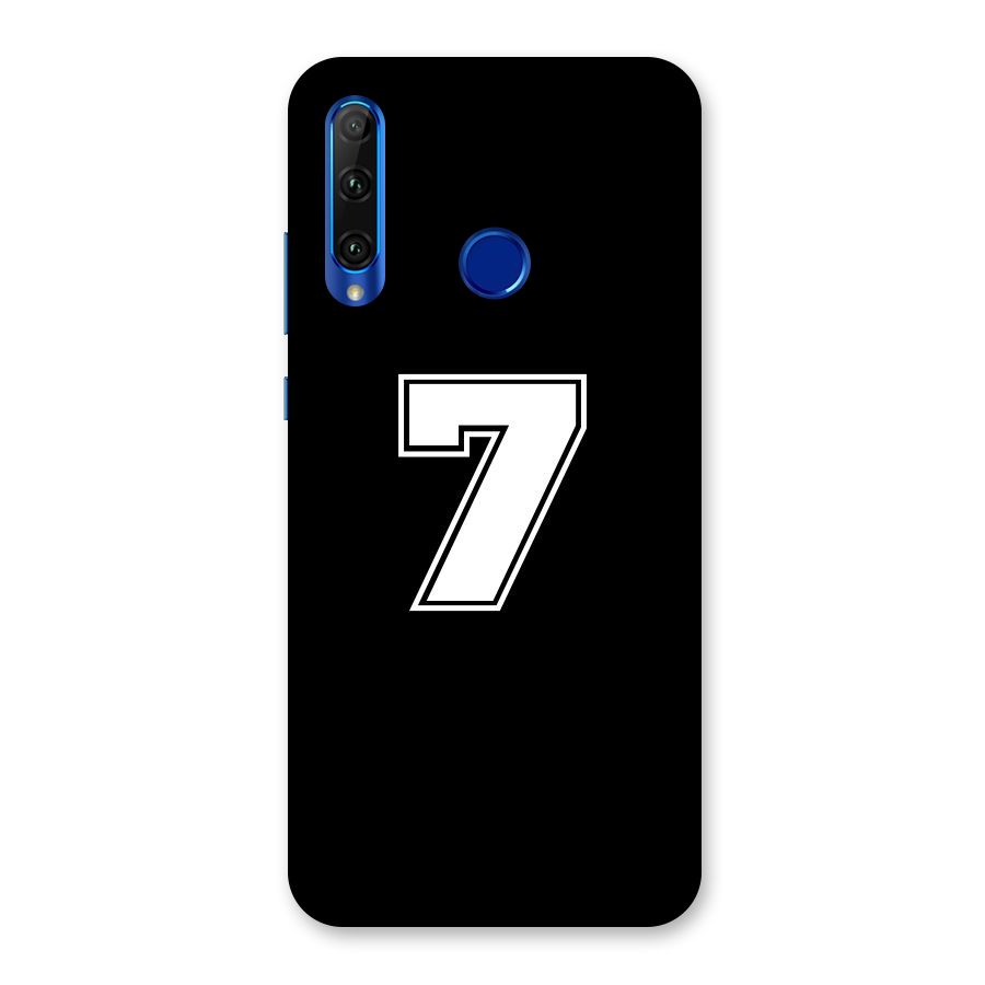 Number 7 Back Case for Honor 20i