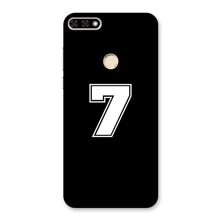 Number 7 Back Case for Honor 7A