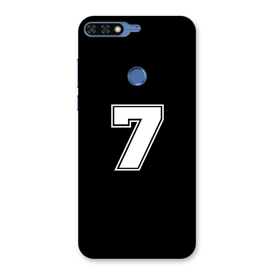 Number 7 Back Case for Honor 7C