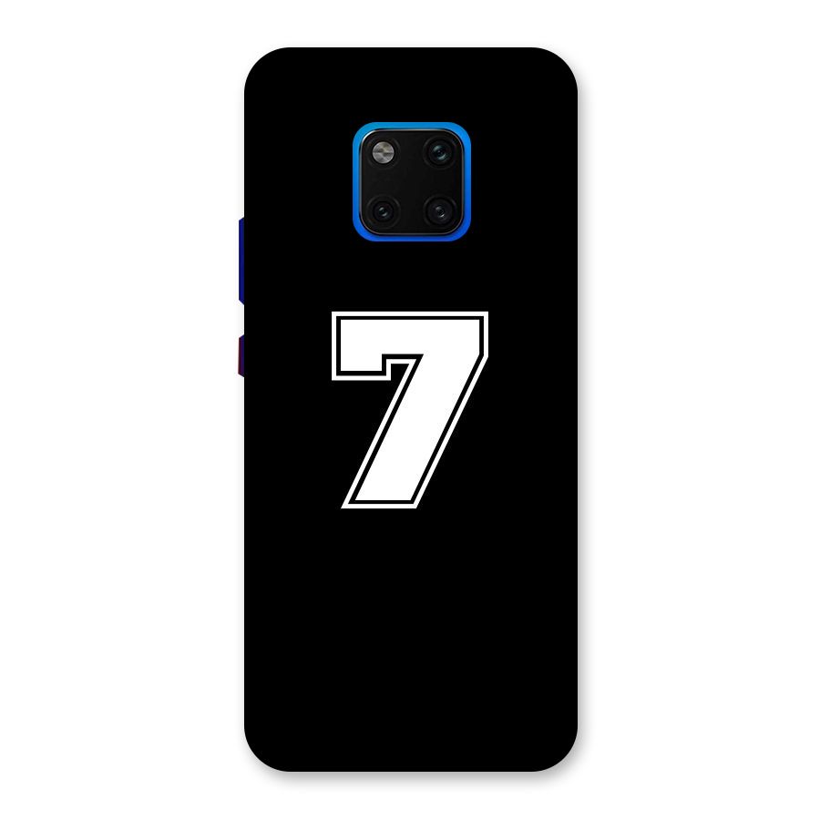 Number 7 Back Case for Huawei Mate 20 Pro