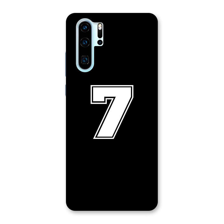 Number 7 Back Case for Huawei P30 Pro