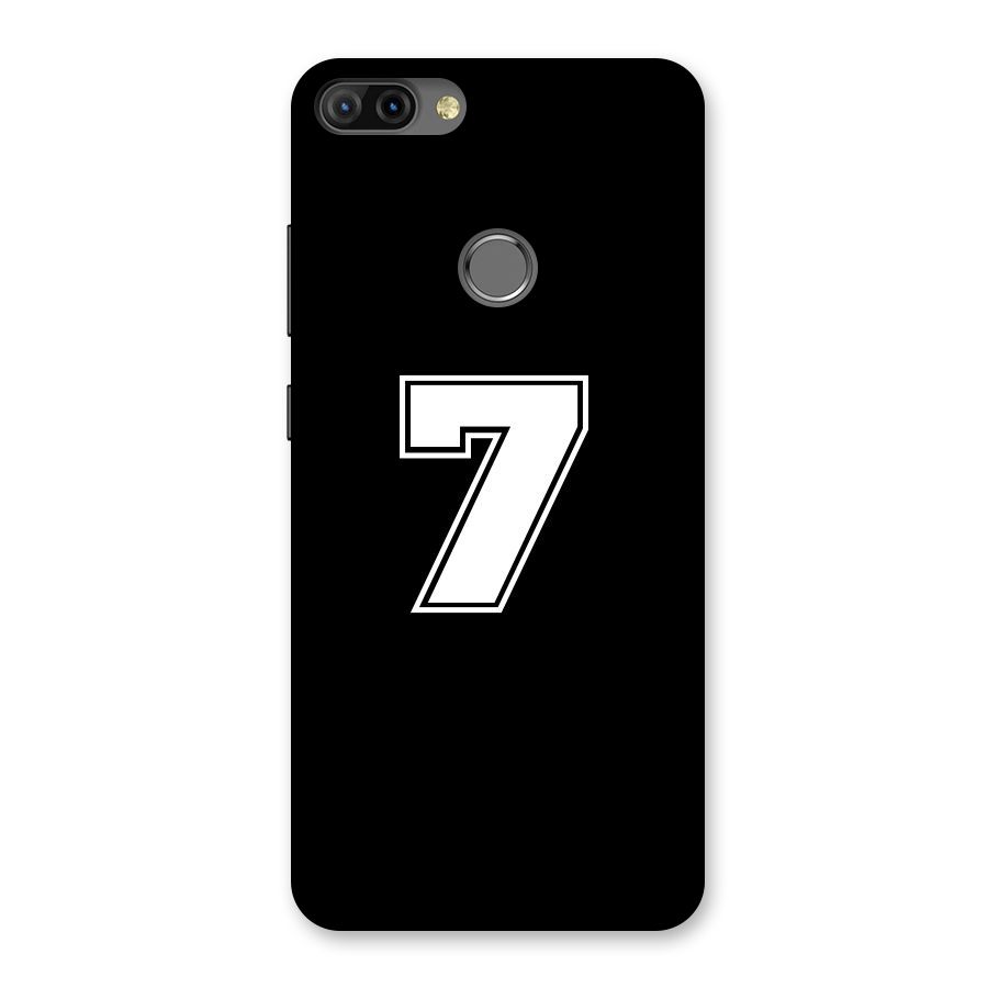 Number 7 Back Case for Infinix Hot 6 Pro