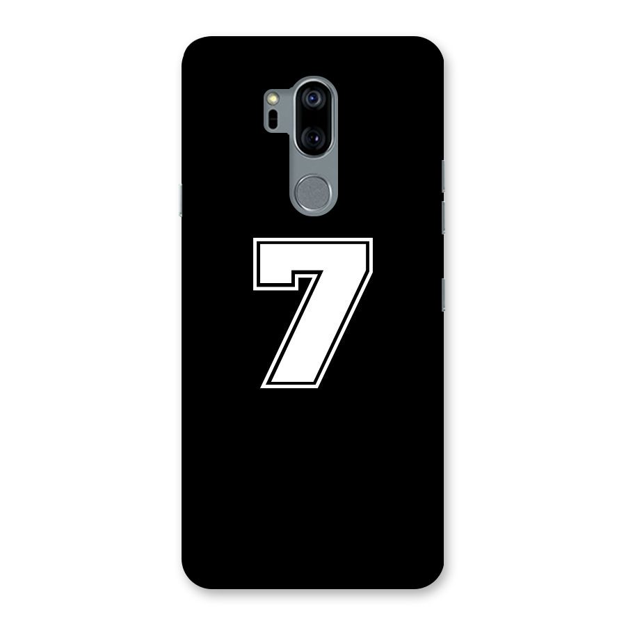 Number 7 Back Case for LG G7