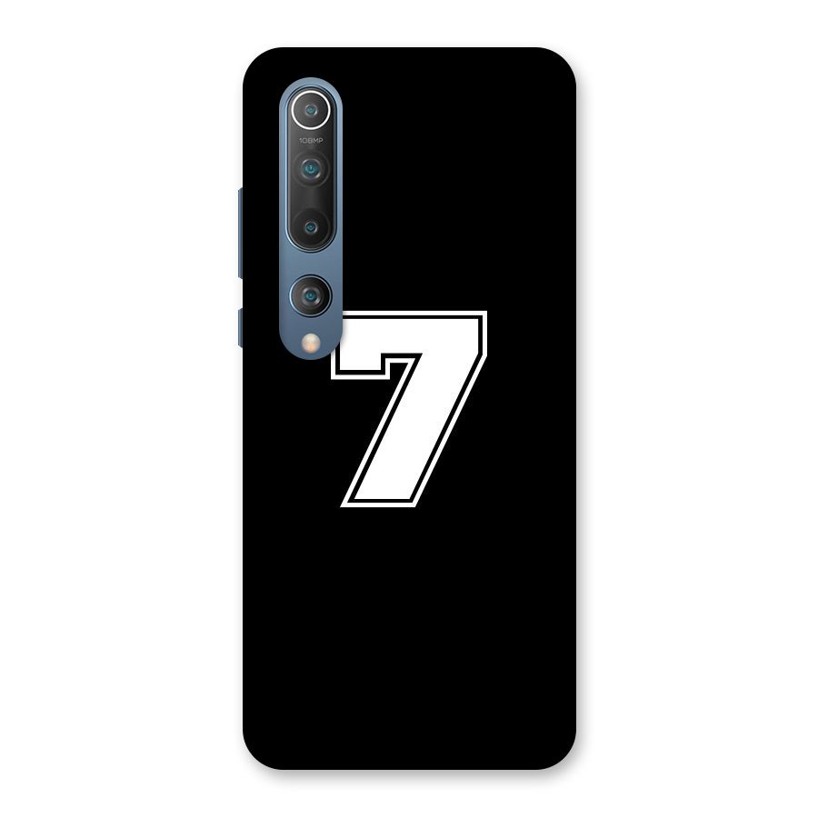 Number 7 Back Case for Mi 10