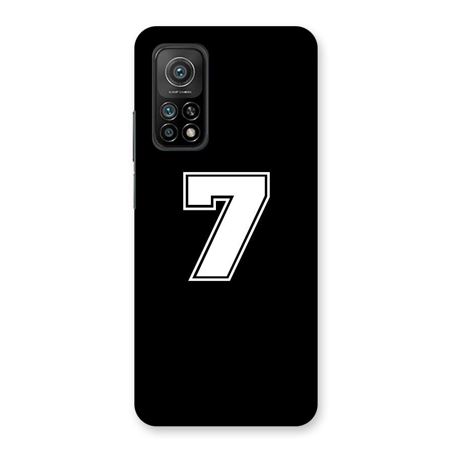Number 7 Back Case for Mi 10T 5G