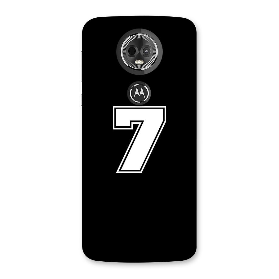 Number 7 Back Case for Moto E5 Plus