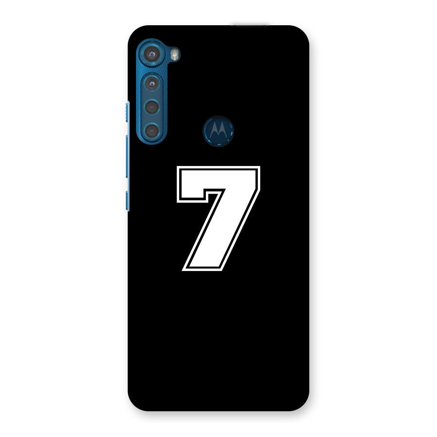 Number 7 Back Case for Motorola One Fusion Plus
