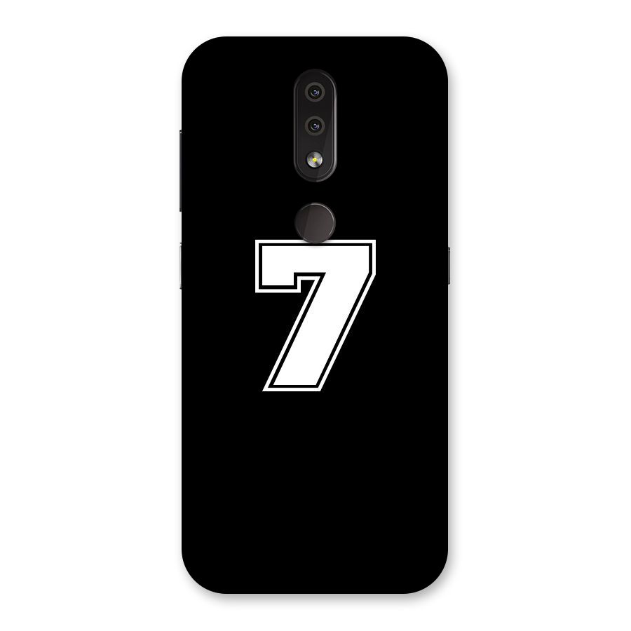 Number 7 Back Case for Nokia 4.2
