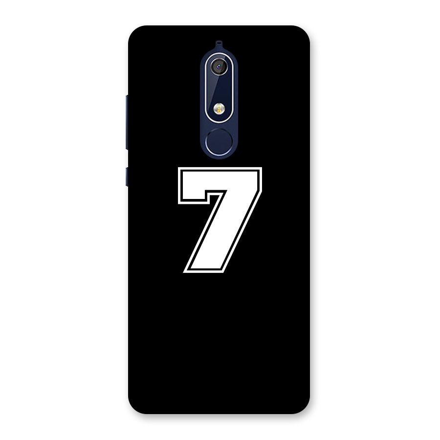 Number 7 Back Case for Nokia 5.1