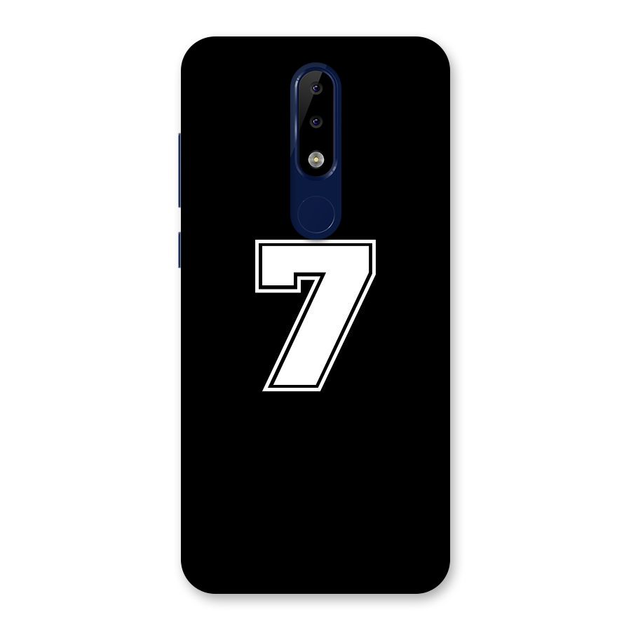 Number 7 Back Case for Nokia 5.1 Plus