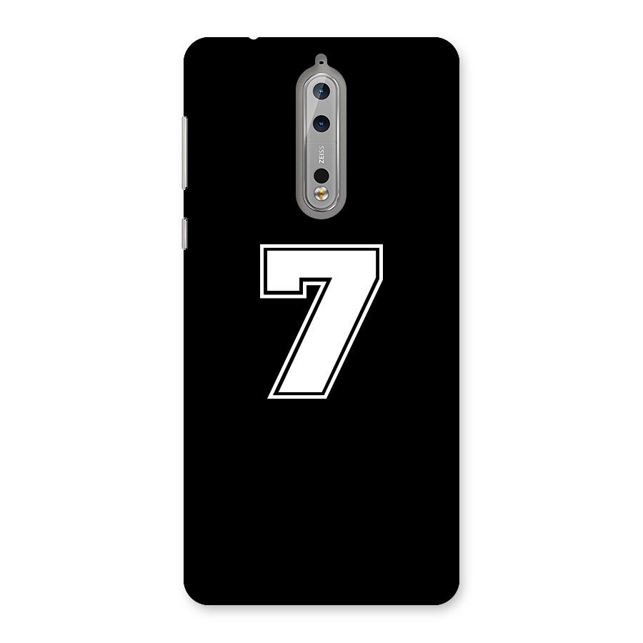 Number 7 Back Case for Nokia 8