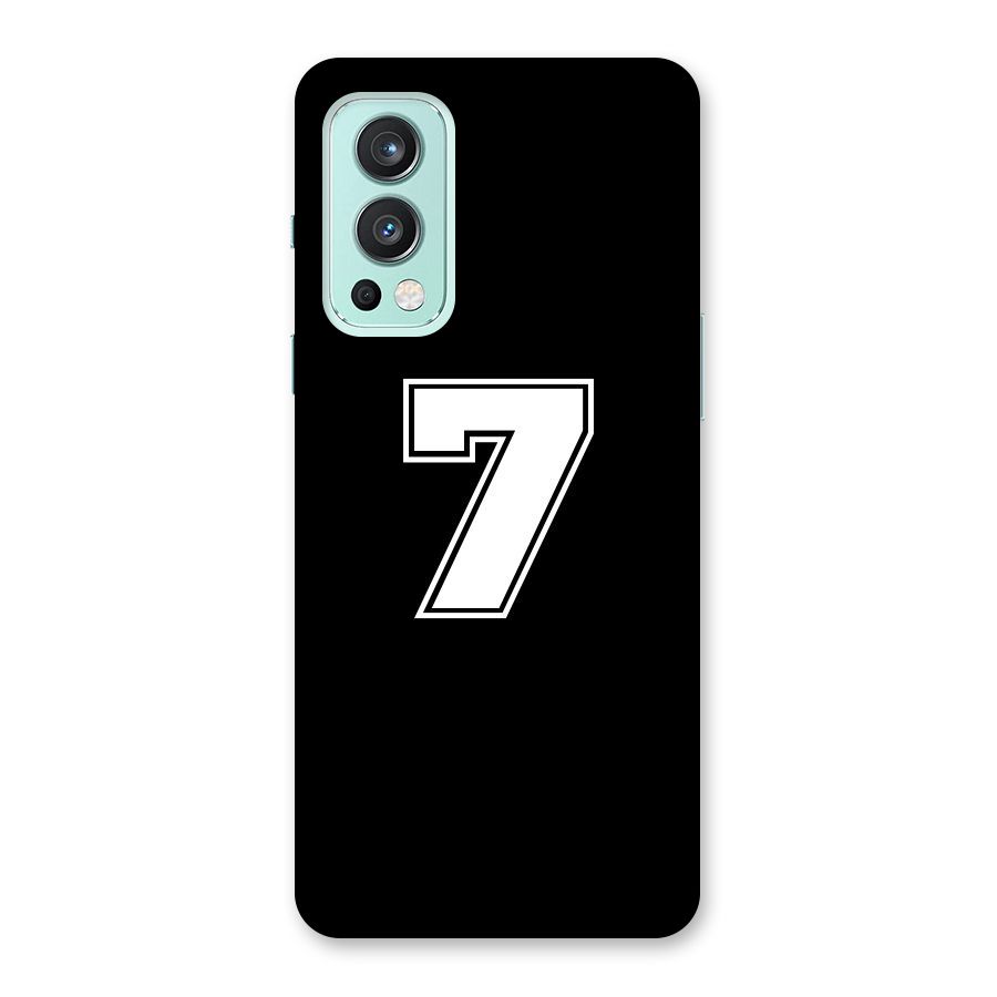 Number 7 Back Case for OnePlus Nord 2 5G