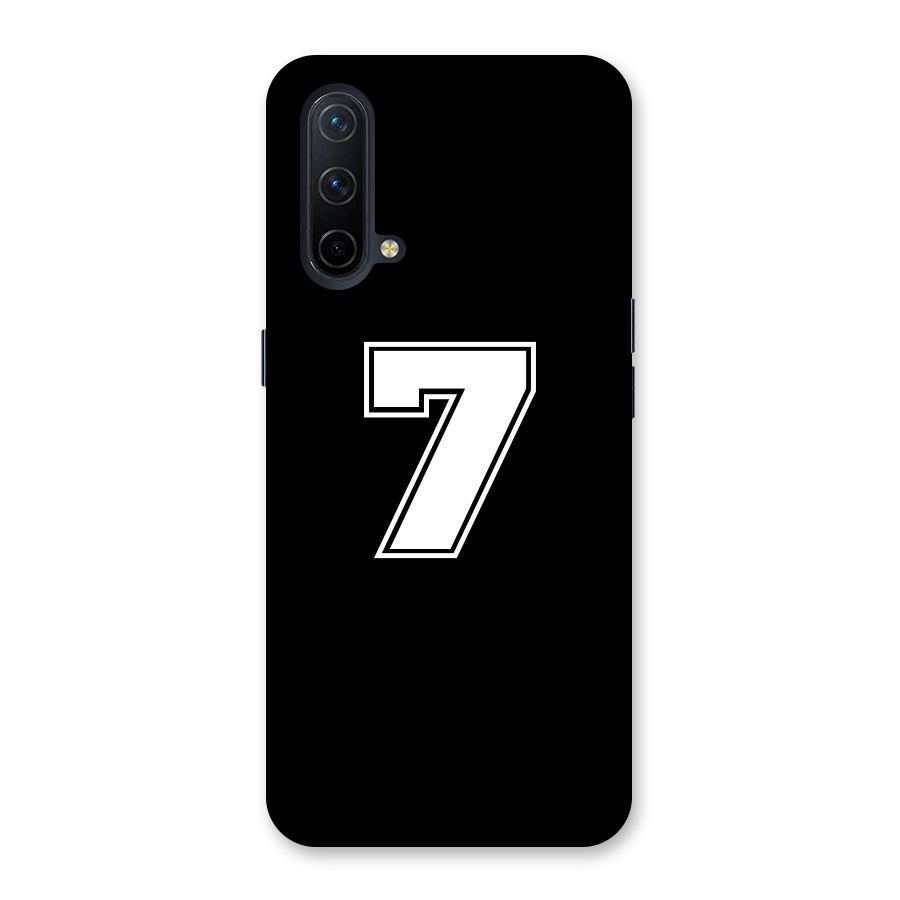 Number 7 Back Case for OnePlus Nord CE 5G