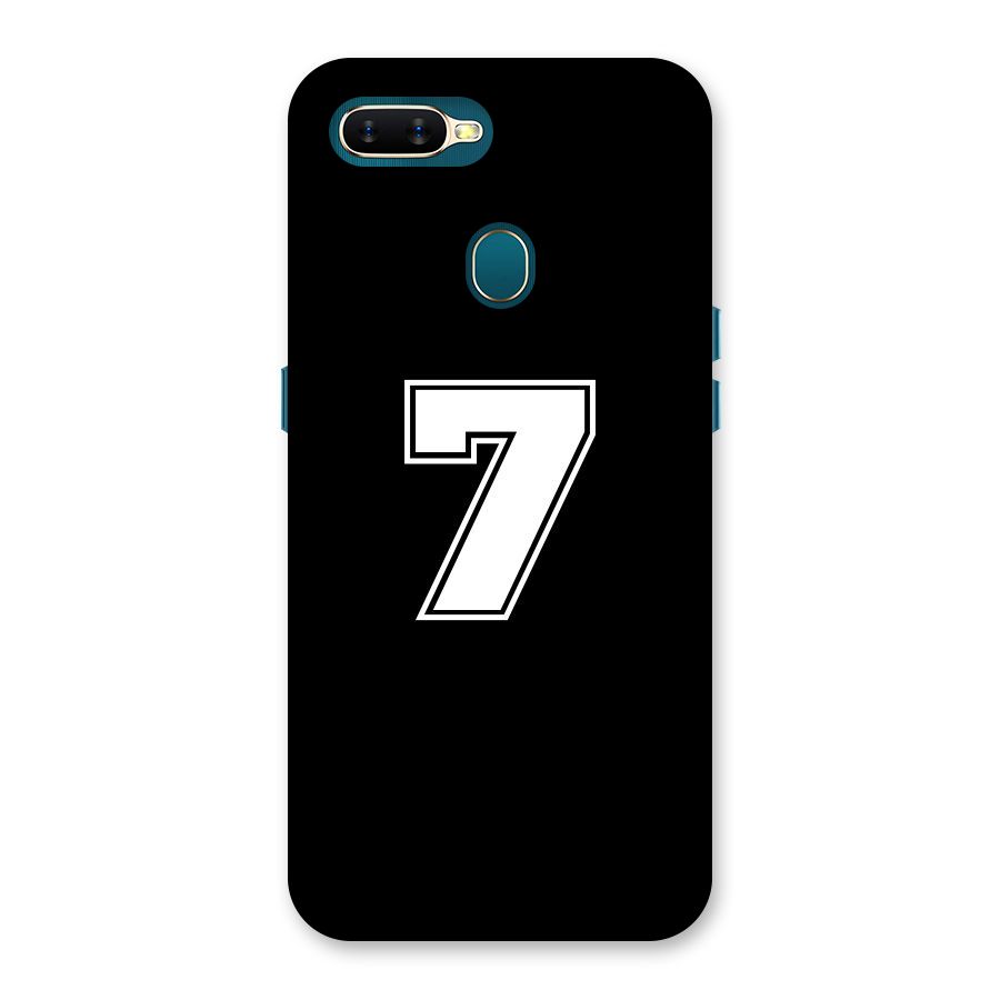 Number 7 Back Case for Oppo A11k