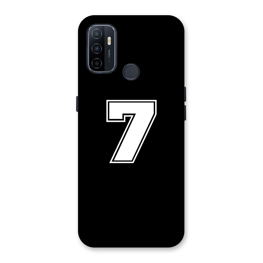 Number 7 Back Case for Oppo A32