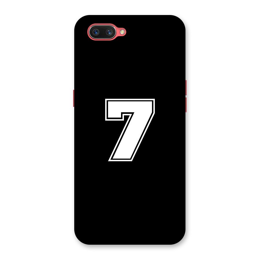 Number 7 Back Case for Oppo A3s