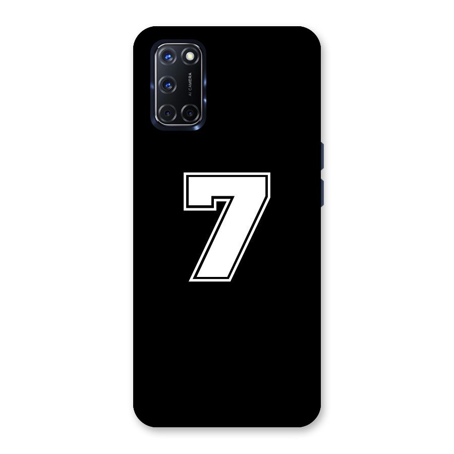 Number 7 Back Case for Oppo A52