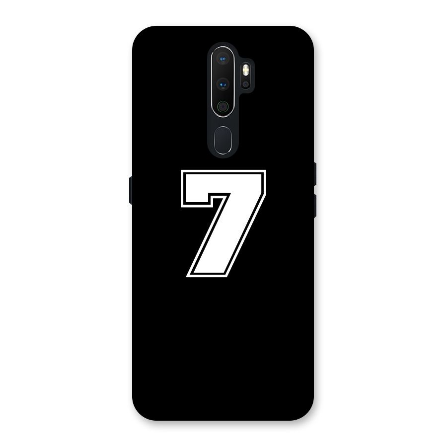 Number 7 Back Case for Oppo A5 (2020)