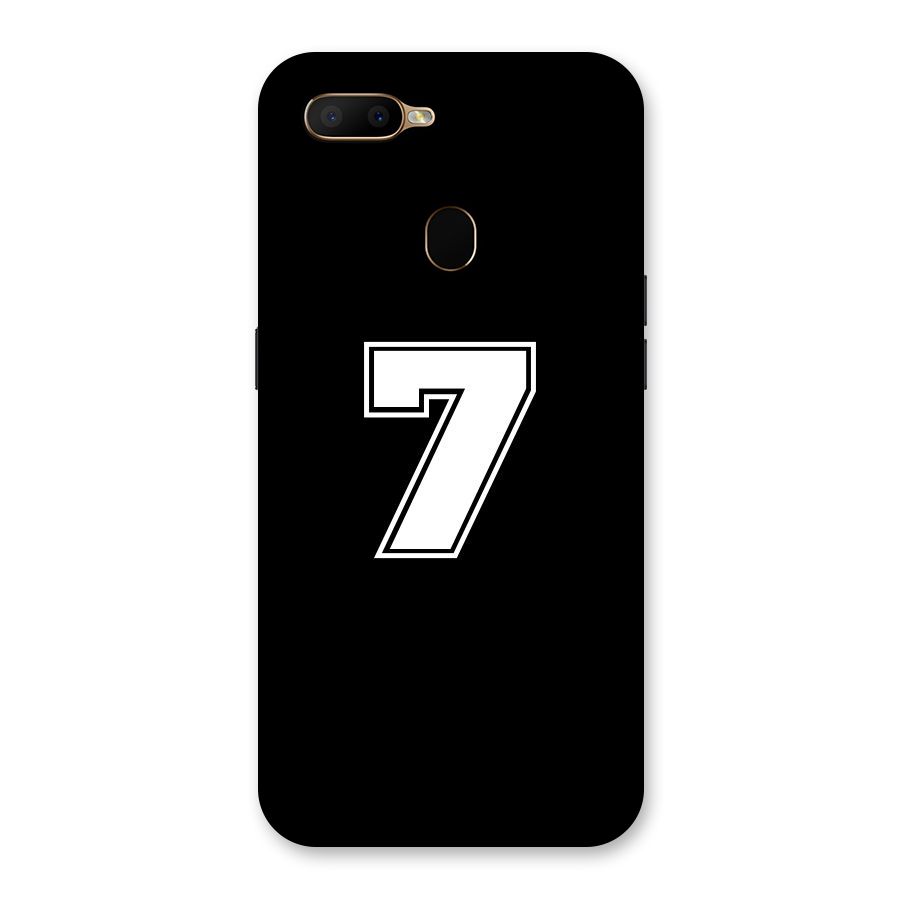 Number 7 Back Case for Oppo A5s