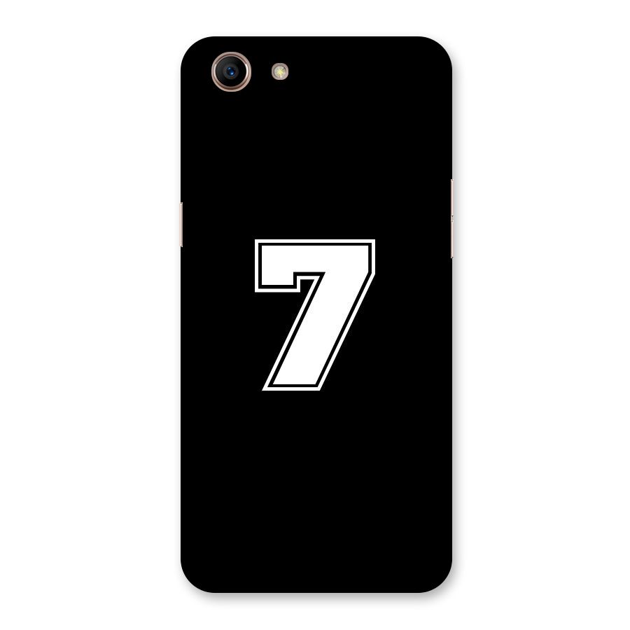 Number 7 Back Case for Oppo A83 (2018)