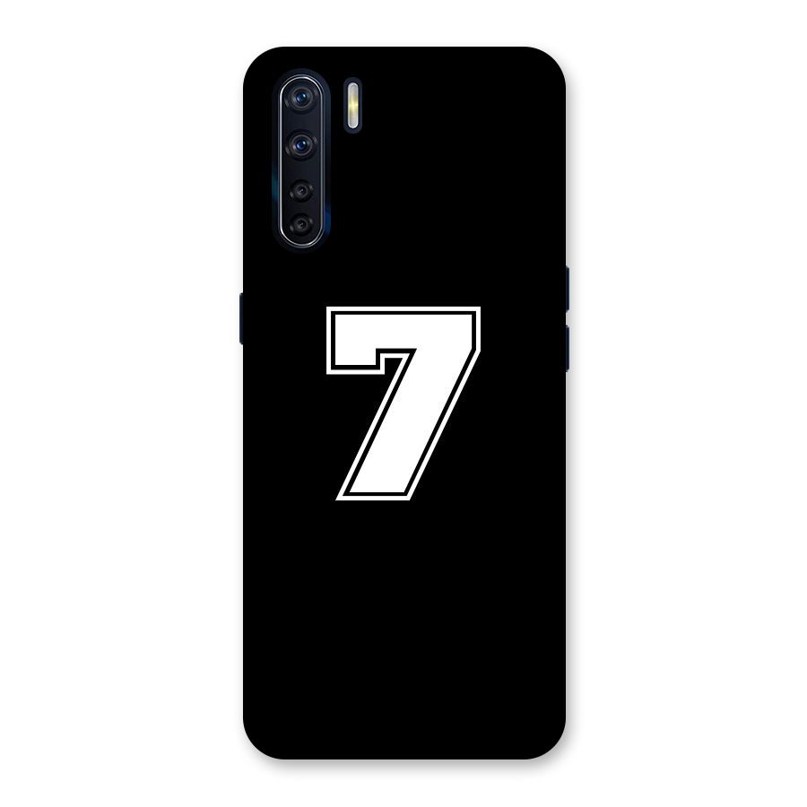 Number 7 Back Case for Oppo F15