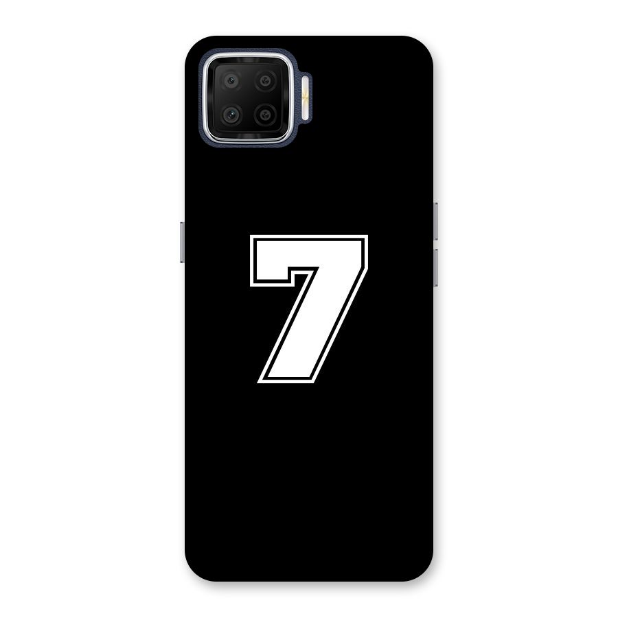 Number 7 Back Case for Oppo F17