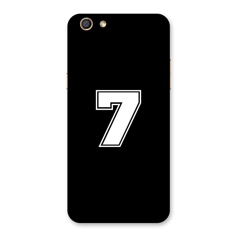 Number 7 Back Case for Oppo F3