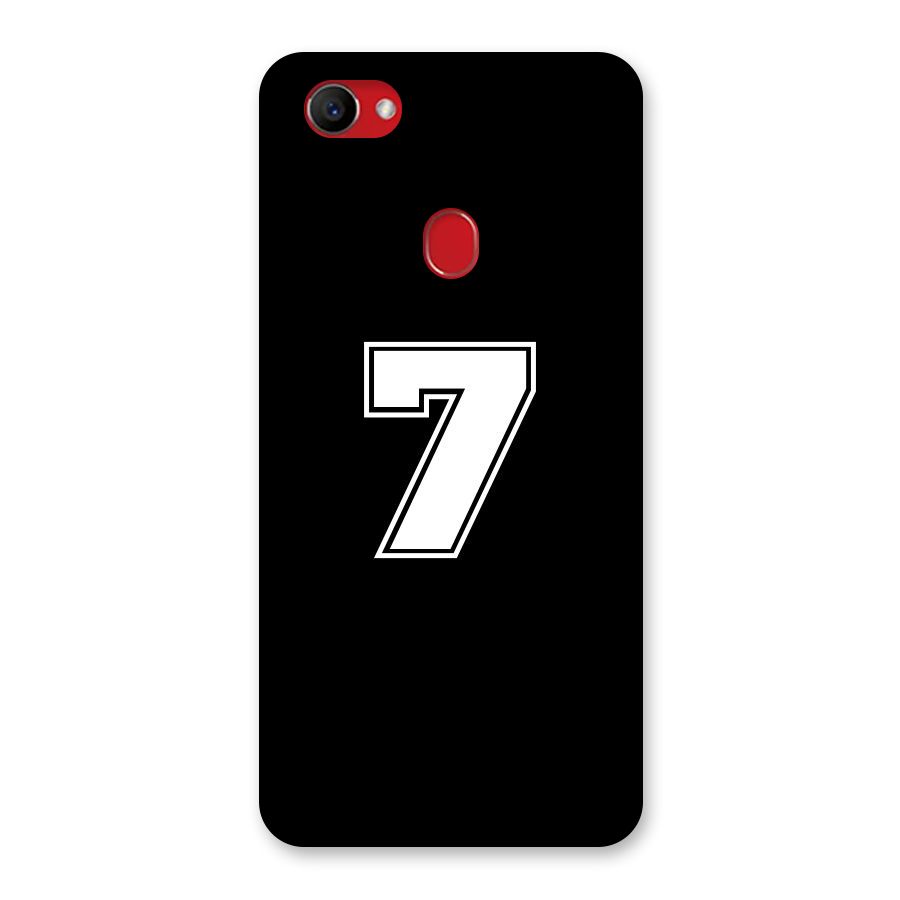Number 7 Back Case for Oppo F7