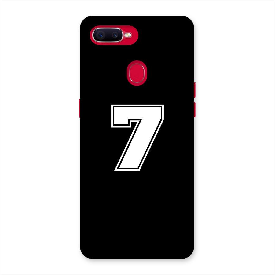 Number 7 Back Case for Oppo F9 Pro