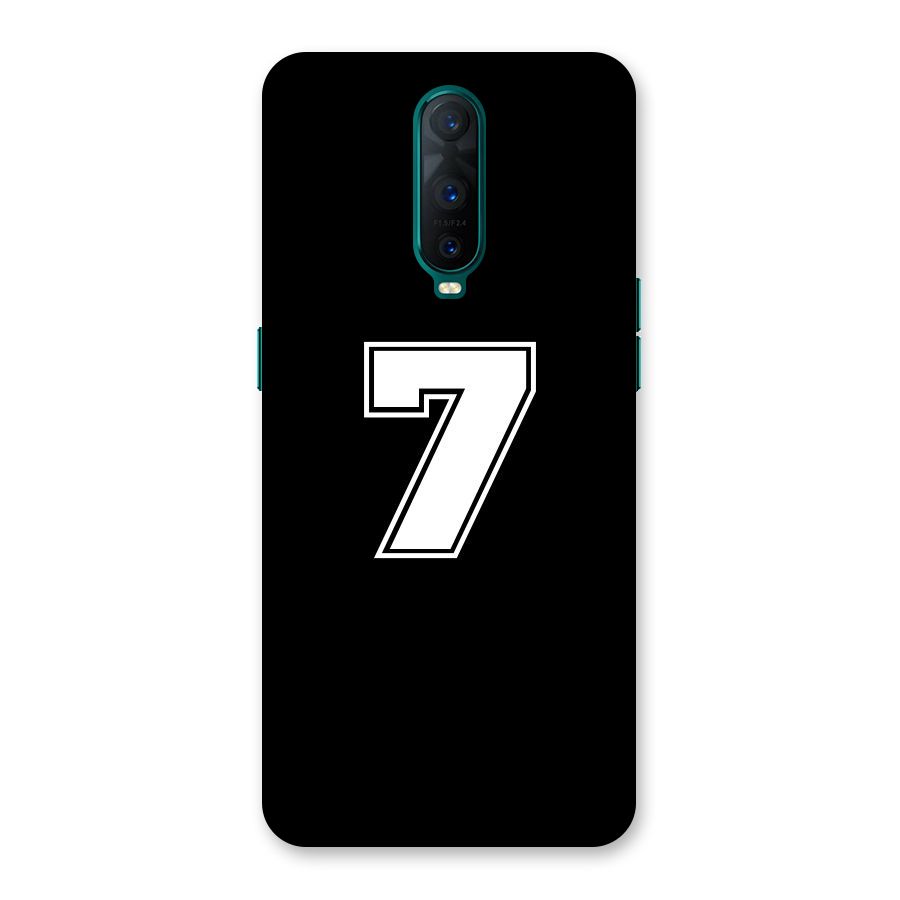 Number 7 Back Case for Oppo R17 Pro